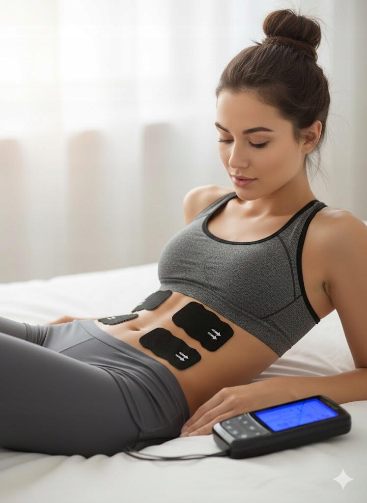 Masażer elektrostymulator mięśni i nerwów WEEP masaż tens ems stymulacja 7/7