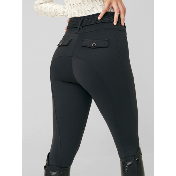 Legging équitation mid grip femme PS of Sweden Katja 2/3