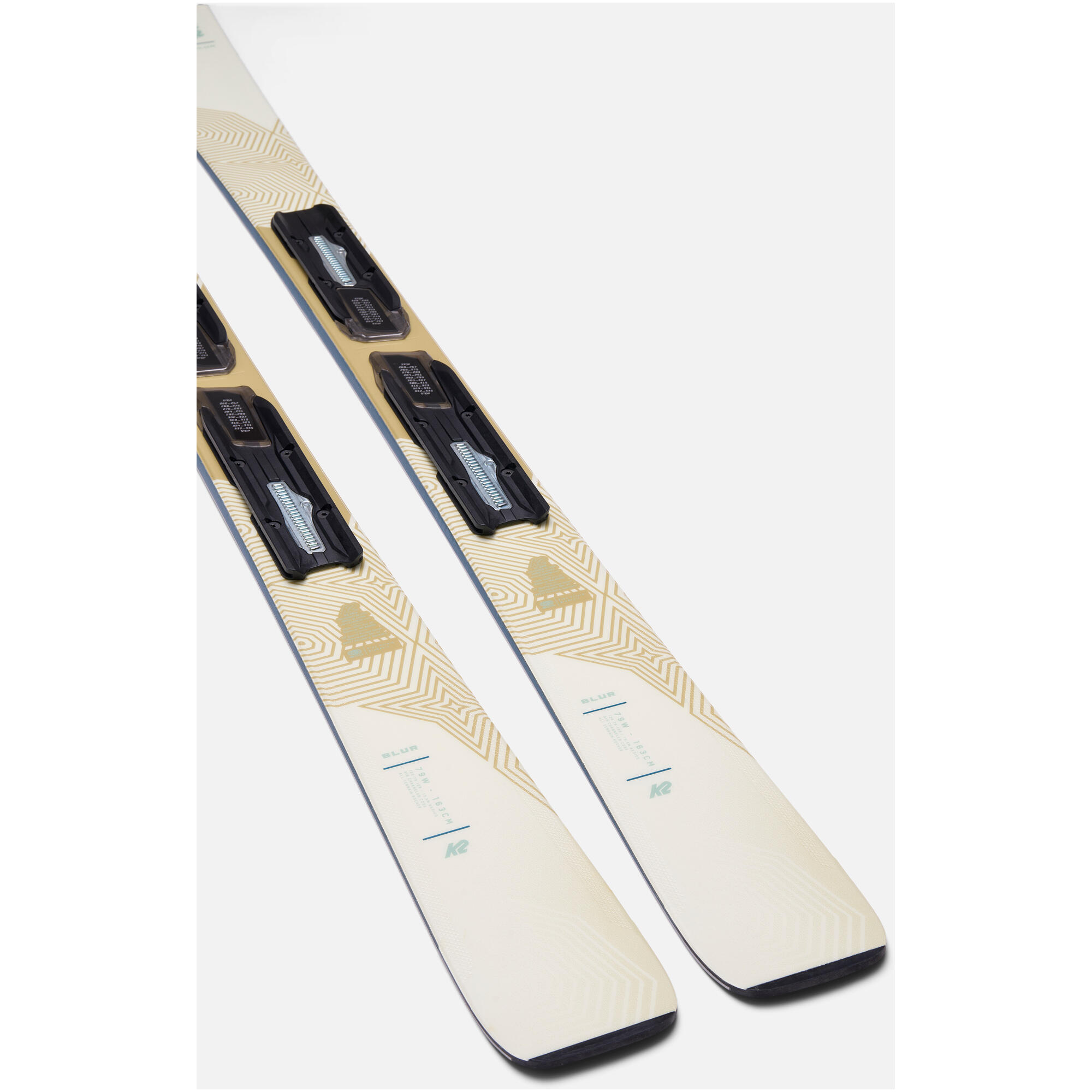 K2 Blur 79 Donna + M3 10 Compact QC Sci Carving - 142cm - Bianco 4/5