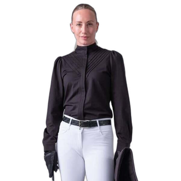 Chemise D'équitation Manches Courtes PS Of Sweden, Femme XS, Blanc, Occasion