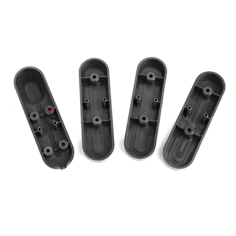 Conjunto 4 tampas de cubo – vermelho ABS – Xiaomi M365 / 1S / Pro 2/3