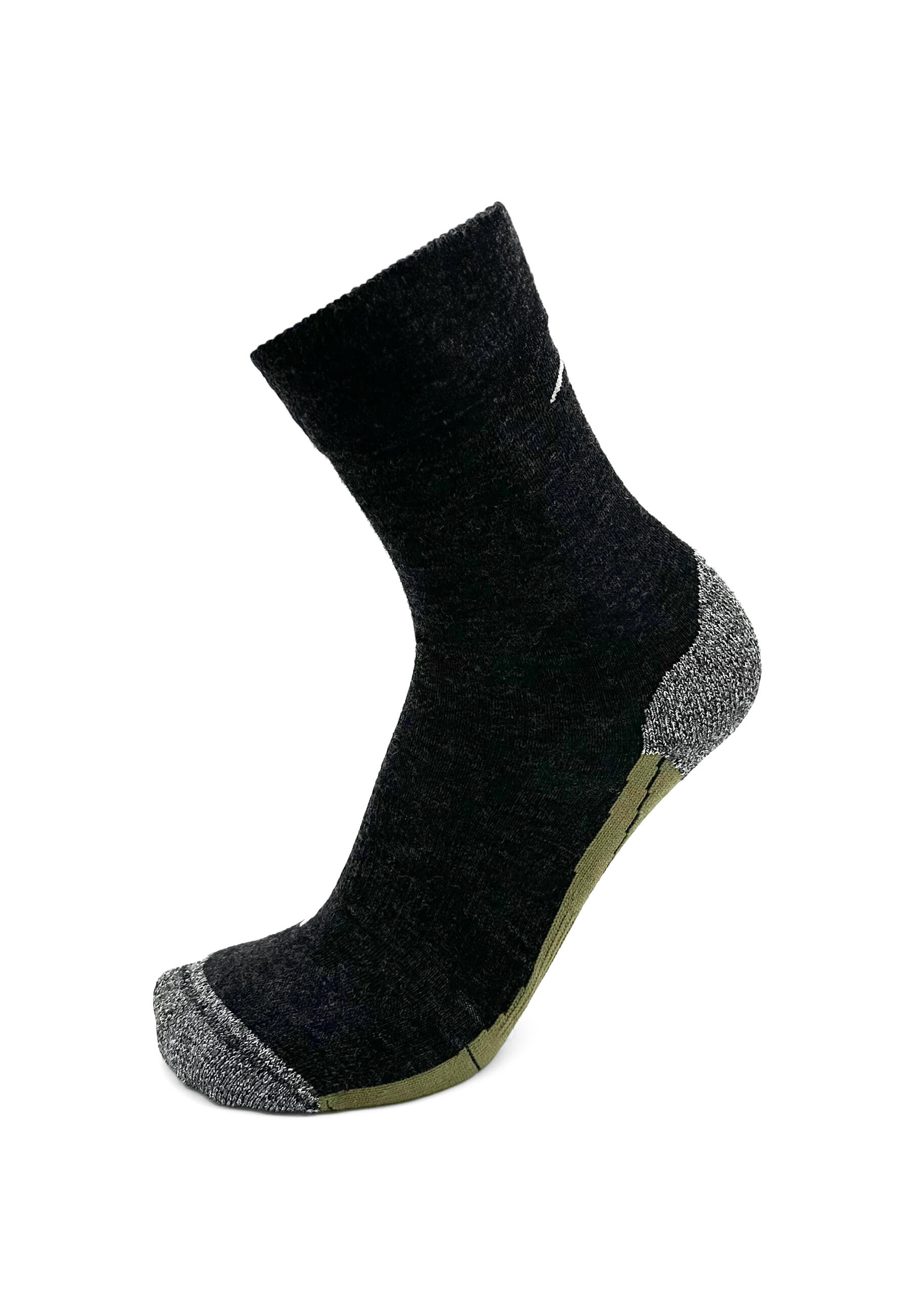 CHAUSSETTES DE RANDONNÉE MÉRINOS UNISEXE RESPIRANTES DRASSN 2/5