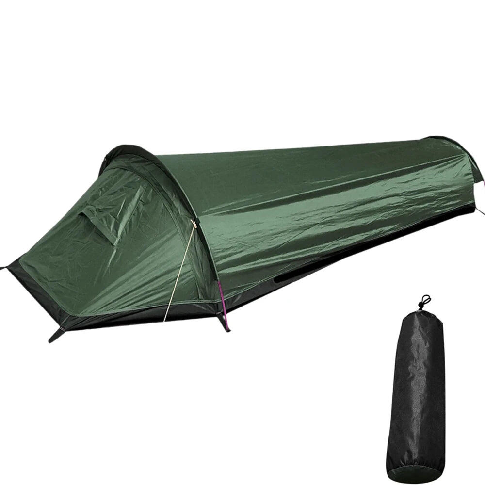 NNEOBA Ultralight Single-Person Camping Tent Green