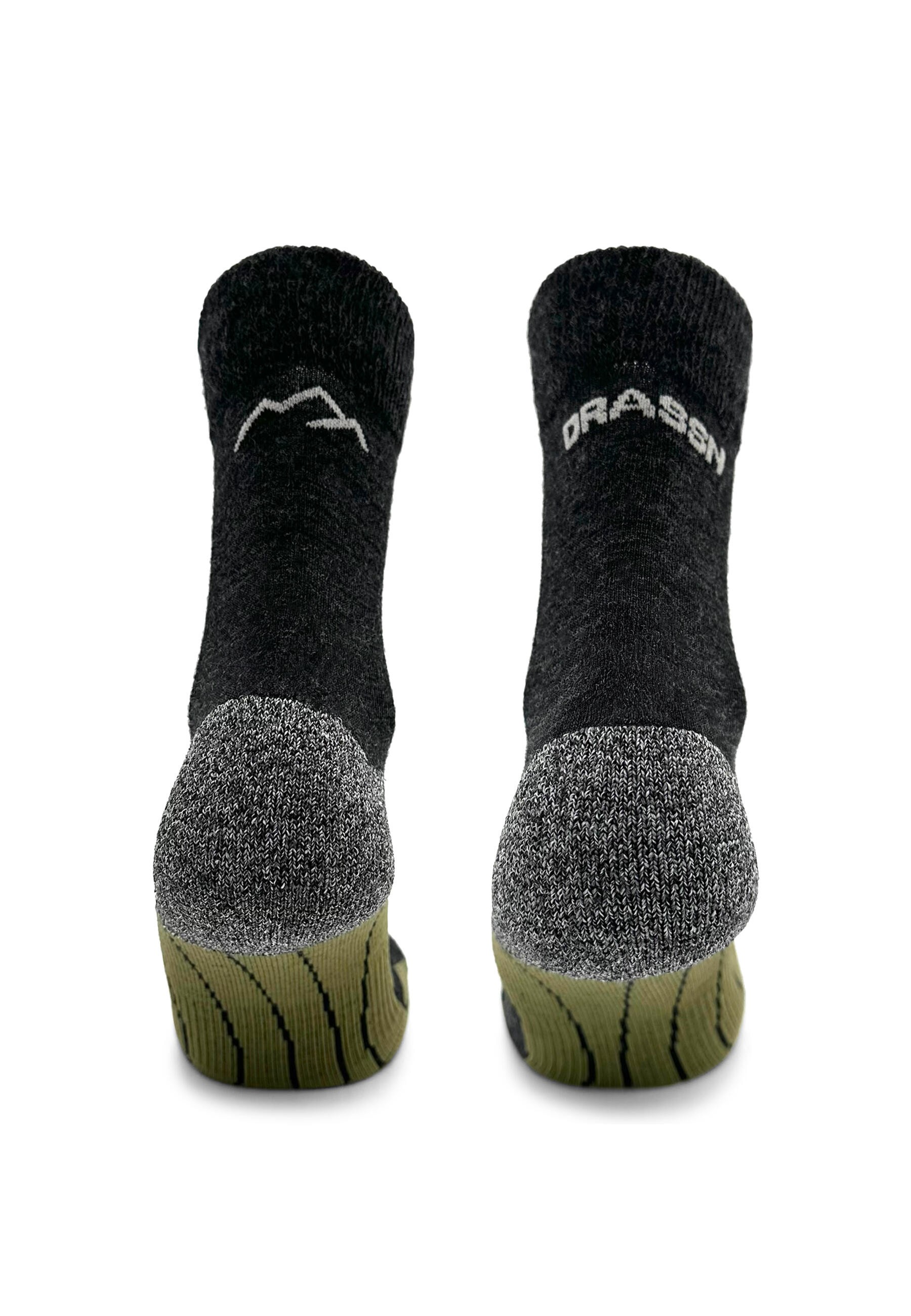 CHAUSSETTES DE RANDONNÉE MÉRINOS UNISEXE RESPIRANTES DRASSN 4/5