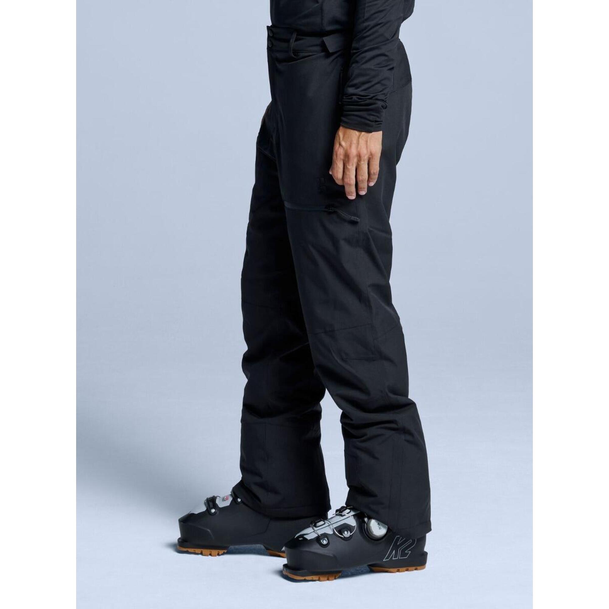 Spodnie narciarskie - Męskie - Arctic - Ocieplane 2L - Czarne