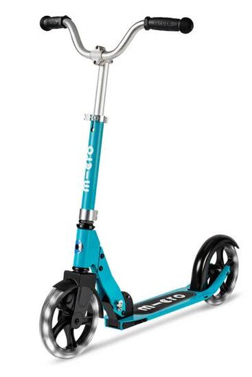 Hulajnoga dla dzieci z dużymi świecącymi kołami Micro Cruiser LED
