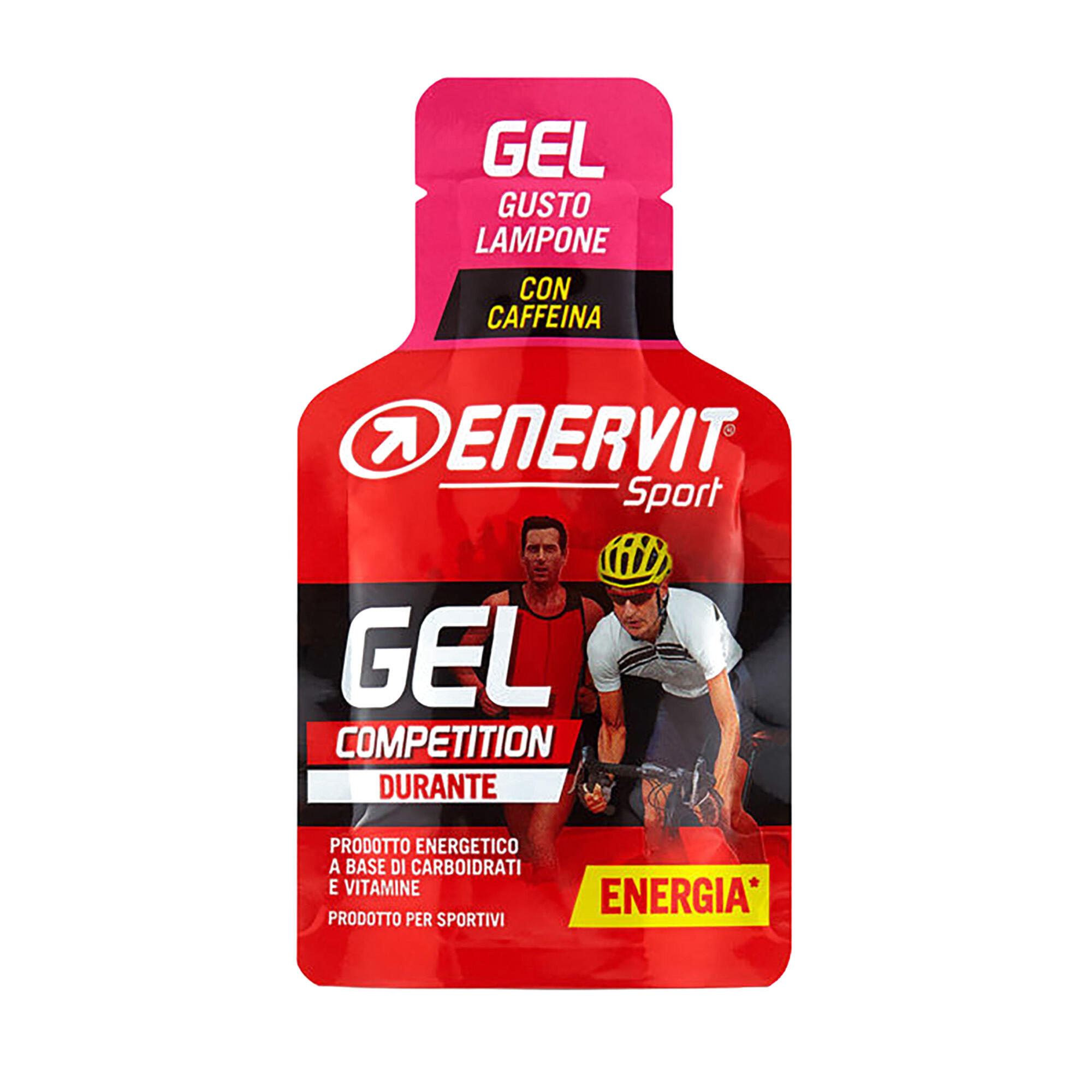 Żel energetyczny Enervit 25 ml raspberry with caffeine 3/3
