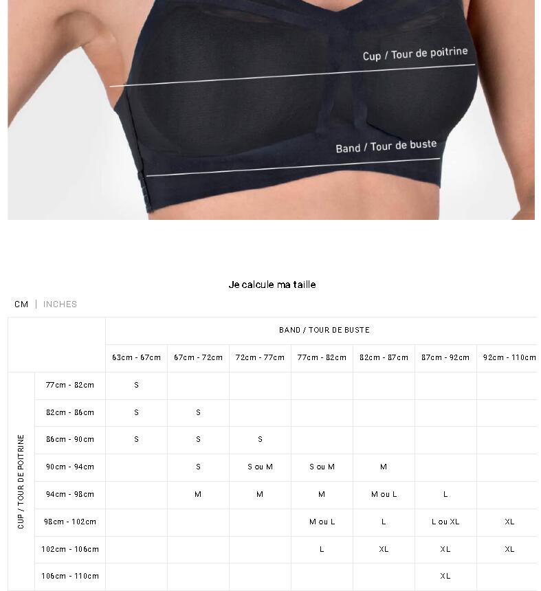 Brassière de Sport Femme HASTKO "BRA N°38" XL Noir 4/4