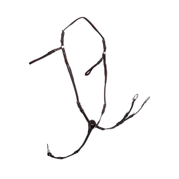 Ps Of Sweden - Collier De Chasse Pour Cheval En Cuir Ps Of Sweden Melbourne - Collier De Chasse - Marron - Cob - Decathlon