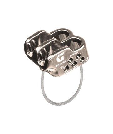 Assureur Tuber Grivel MASTER aluminium léger 66 g compatible cordes 7,3–11 mm