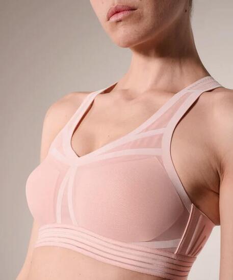 Brassière de Sport Femme HASTKO "BRA N°38" XL Rose pâle