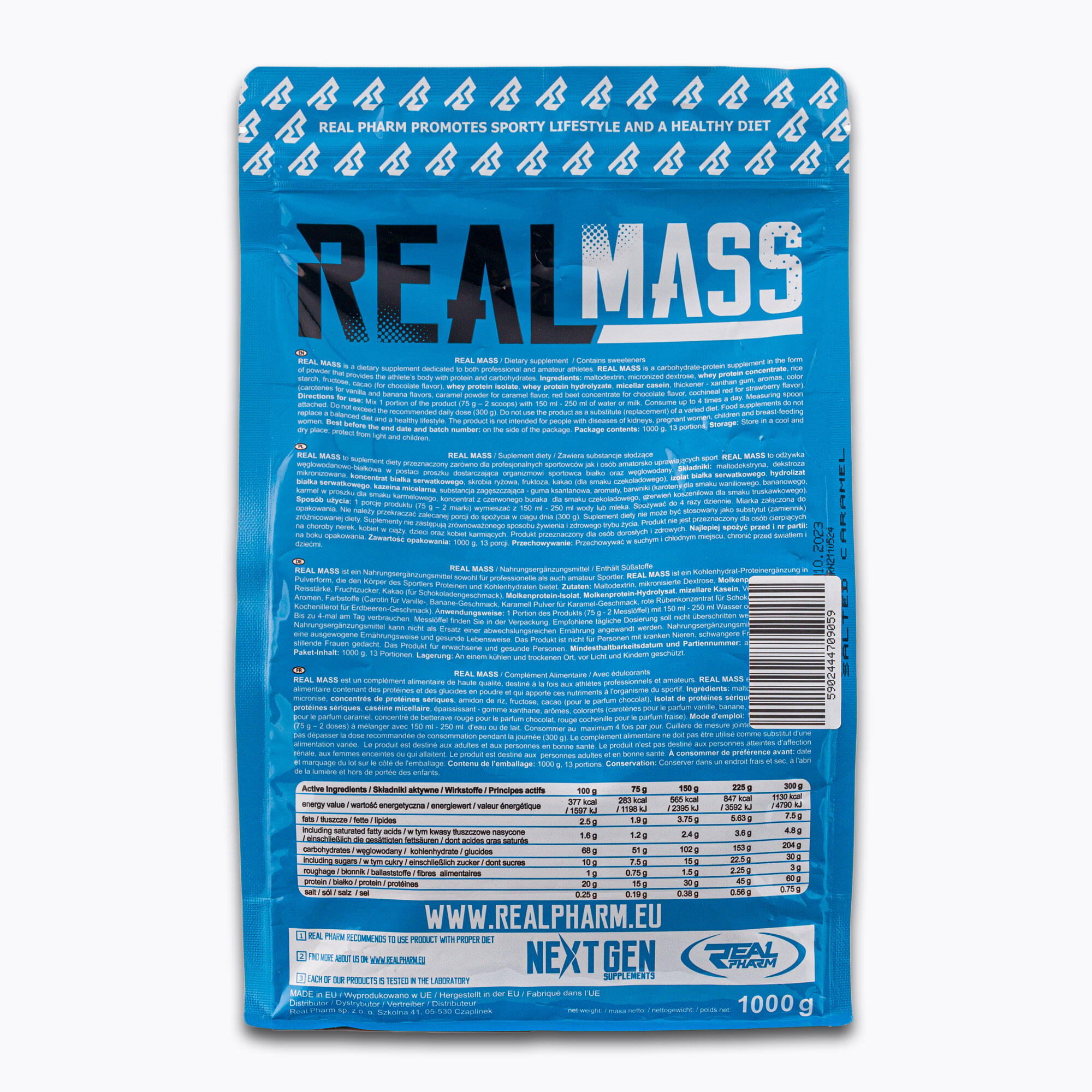 Gainer Real Pharm Real Mass 2/4