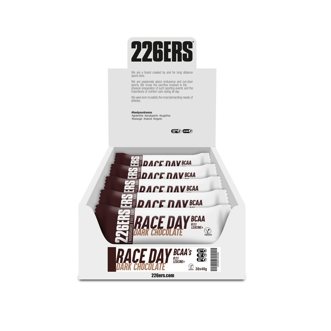 226ERS BOX – 30 RACE DAY BAR BCAA