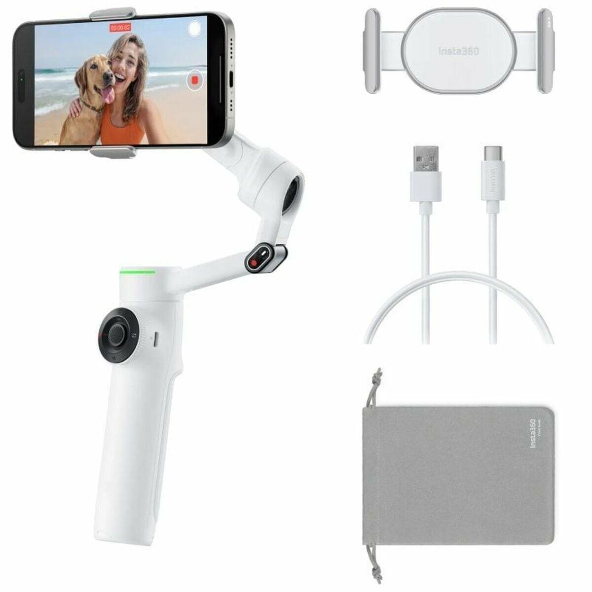 Perche pour selfie INSTA360 INF2SBG1 Blanc 5/5