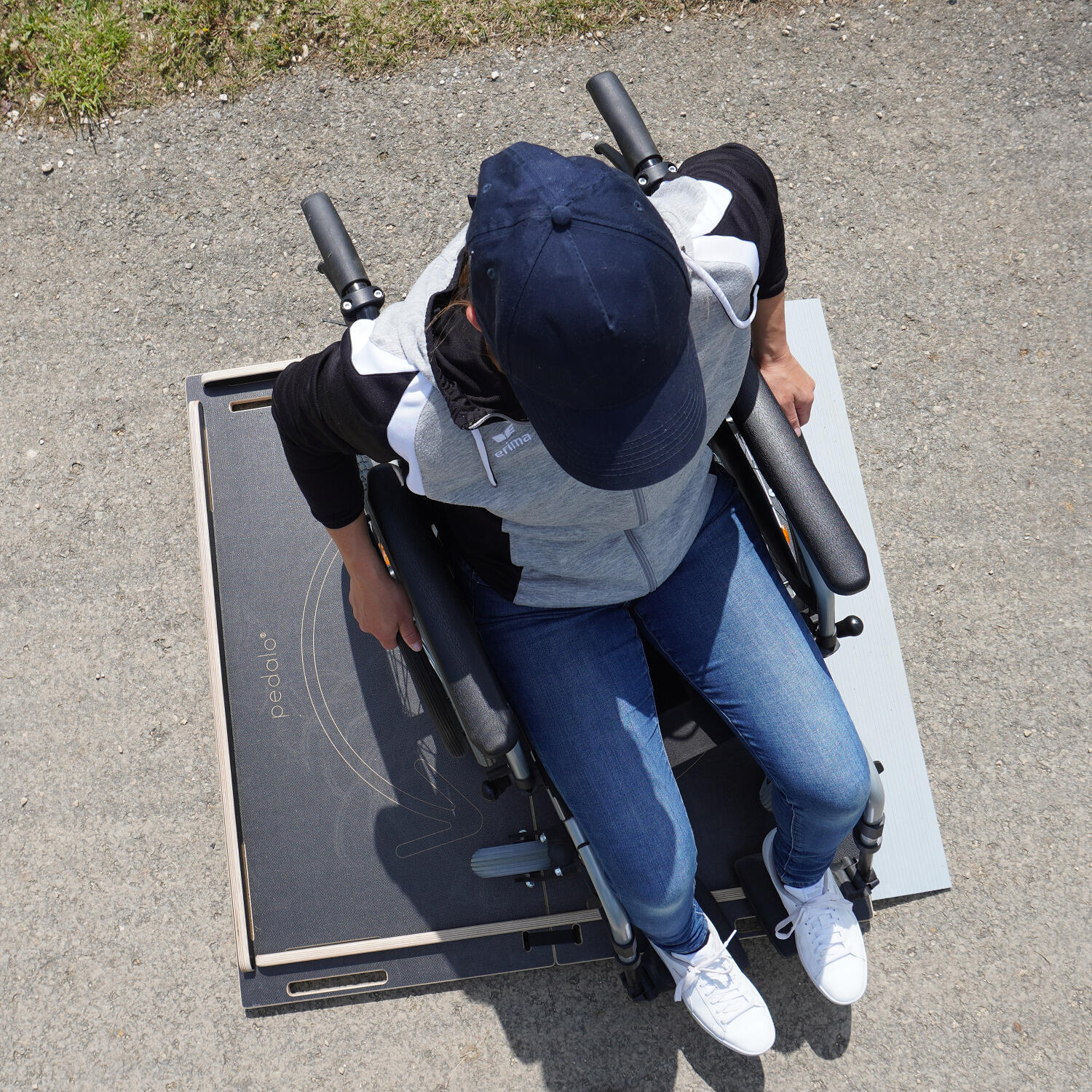 Rolli-Parcours Station Wendeplatte Gesundheitssport Unisex 3/3