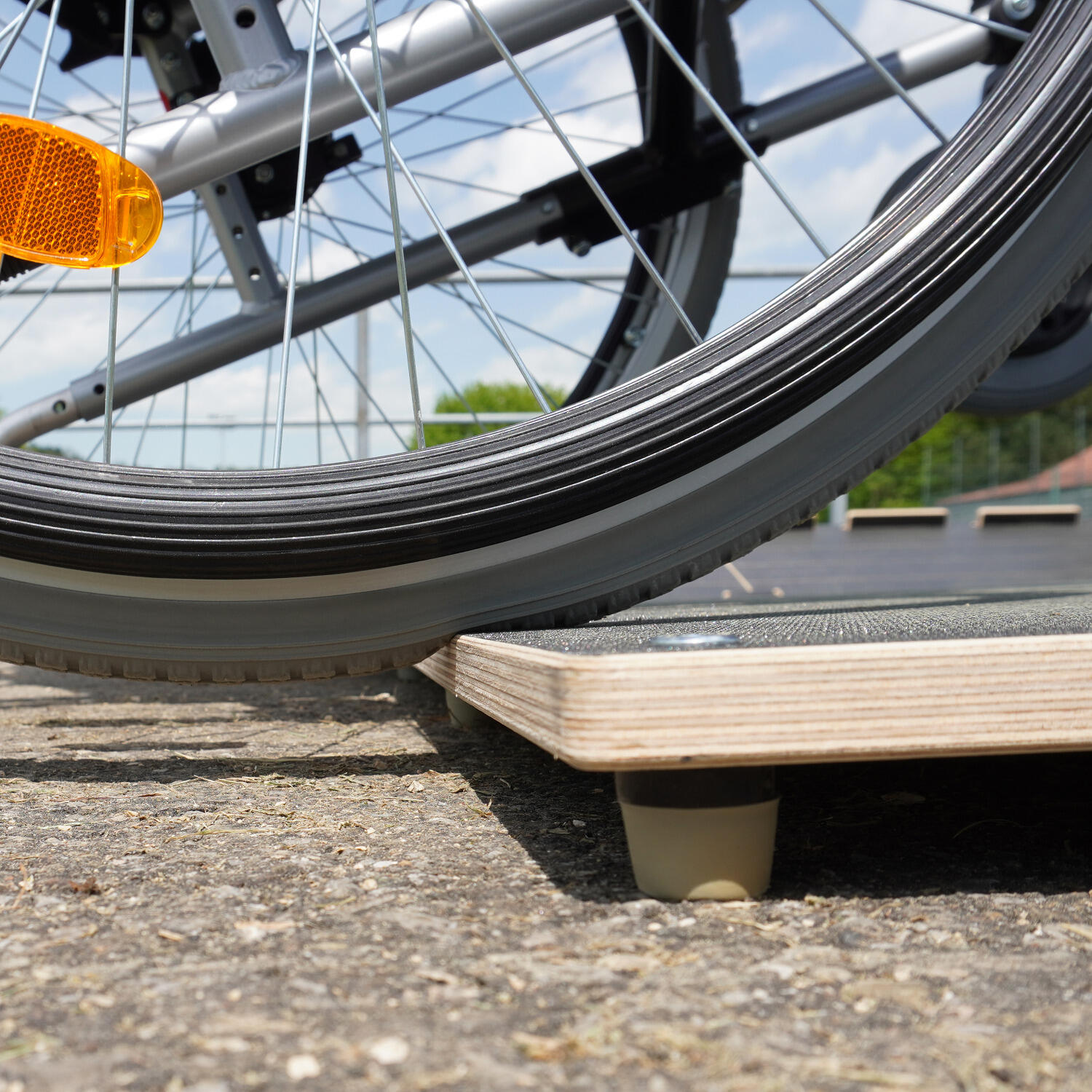 Rolli-Parcours Station Stufenplatte Gesundheitssport Unisex 3/3