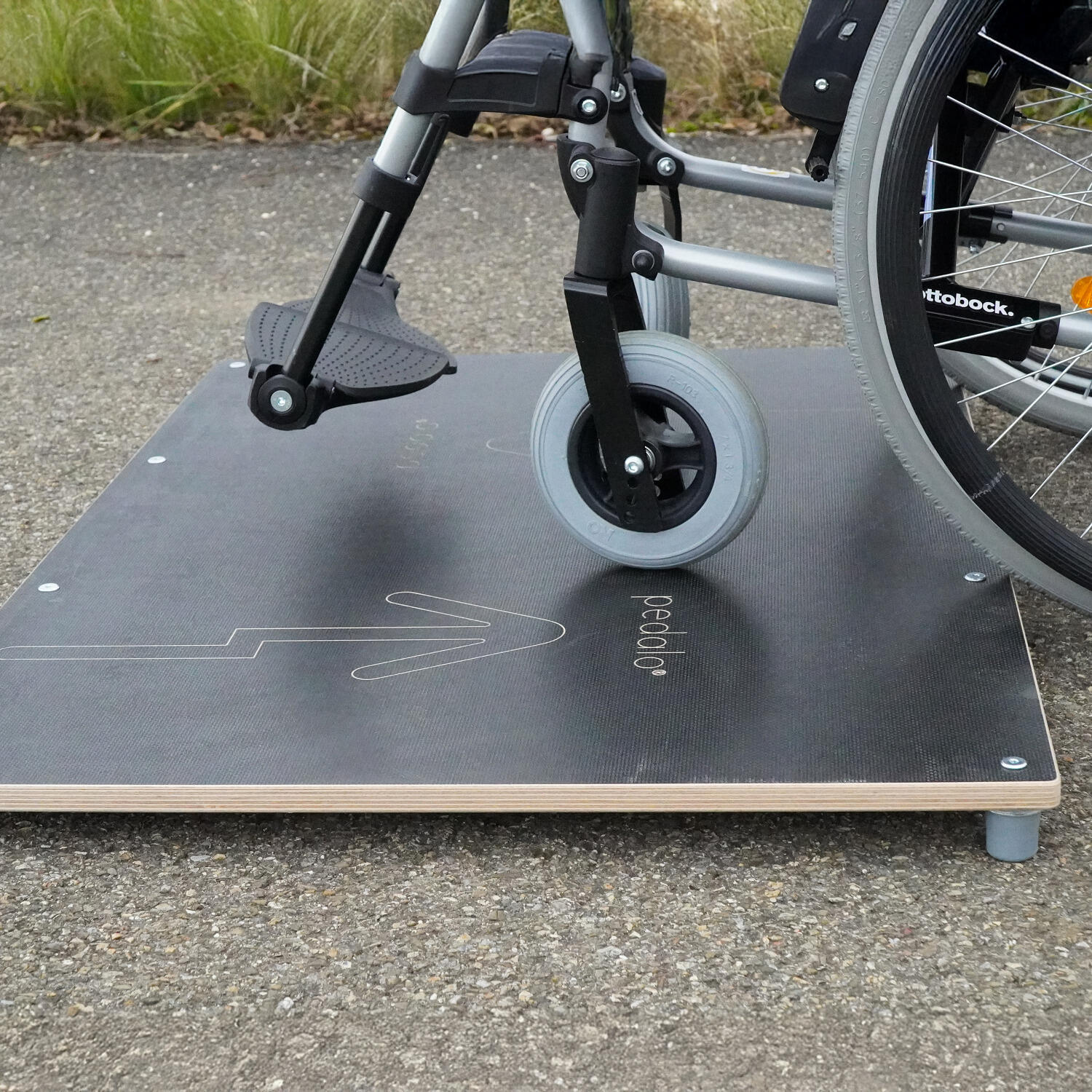 Rolli-Parcours Station Stufenplatte Gesundheitssport Unisex 2/3