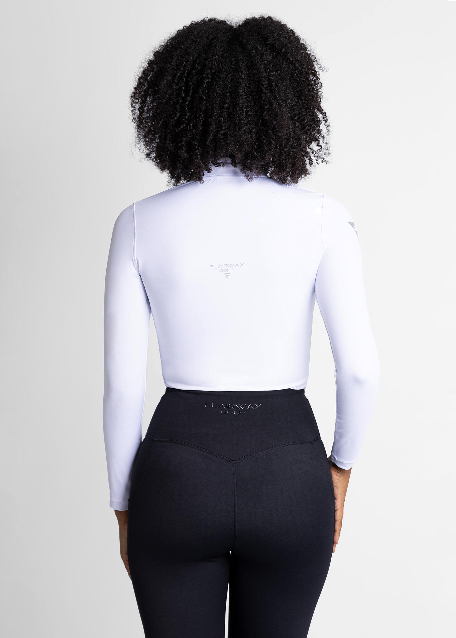 Polo de golf technique femme Cypress manches longues – Respirant et extensible 3/6