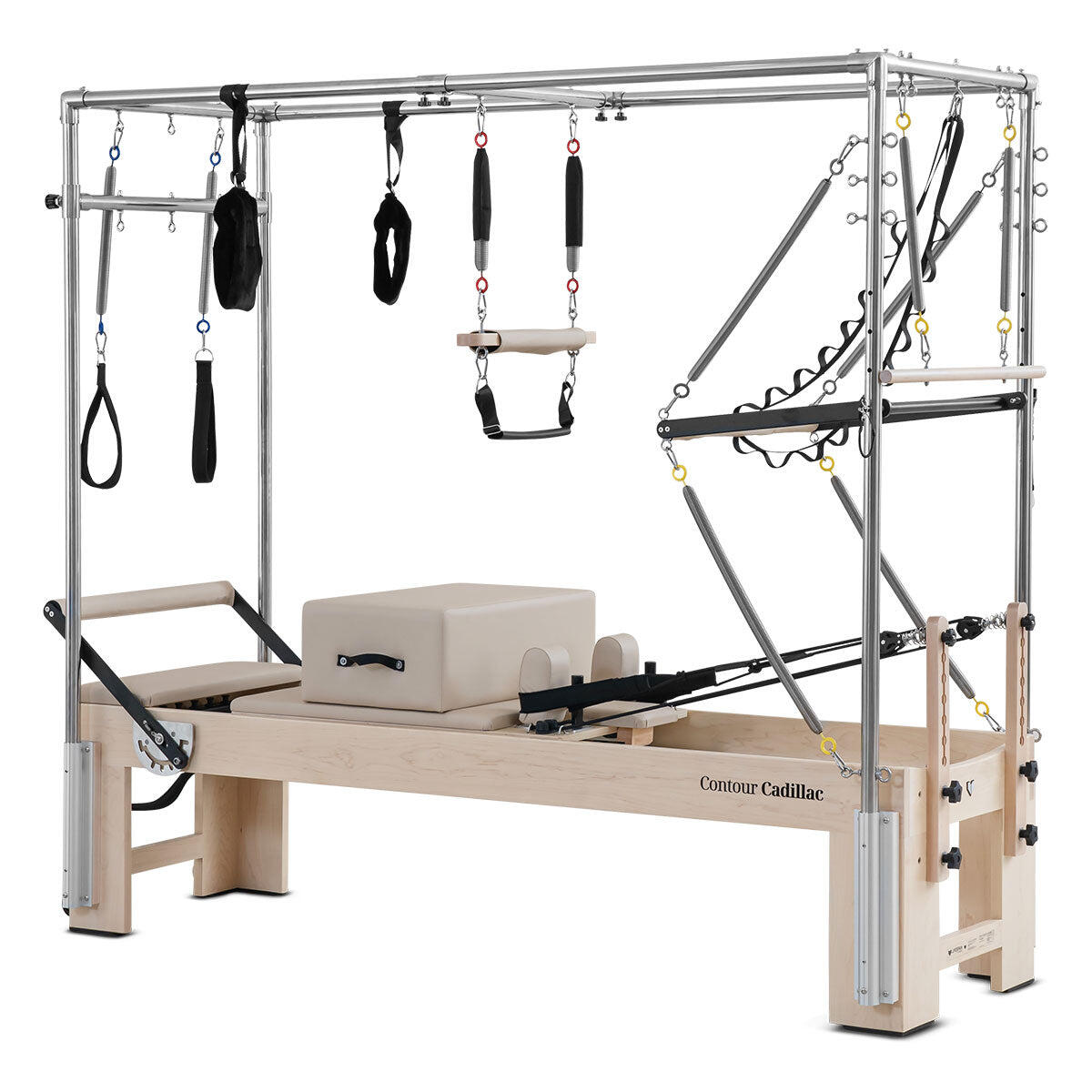Lifespan Fitness Contour Cadillac Pilates Reformer with Full Trapeze Table