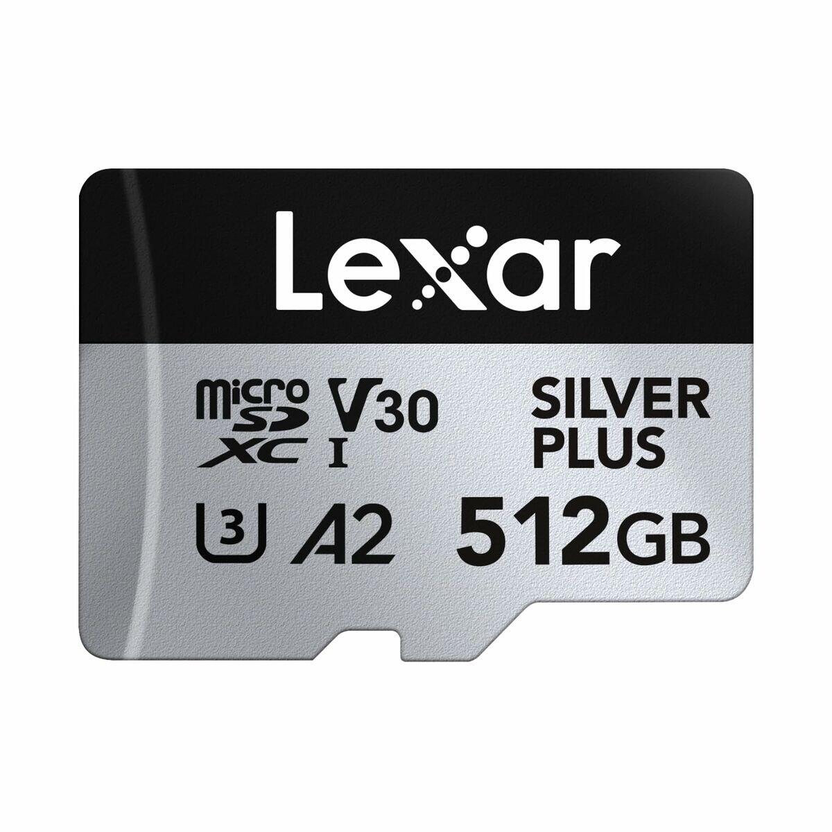 Mikro SD Speicherkarte mit Adapter LEXAR LMSSIPL512G-BNANG 512 GB 3/5