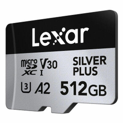 Scheda Di Memoria Micro SD con Adattatore LEXAR LMSSIPL512G-BNANG 512 GB