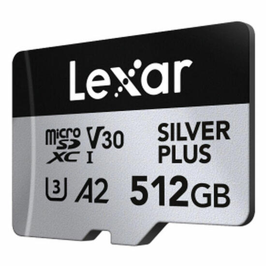 Scheda Di Memoria Micro SD con Adattatore LEXAR LMSSIPL512G-BNANG 512 GB