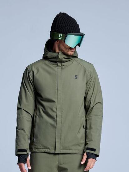 Skijacke Herren - Arctic 2L Insulated - Olivgrün