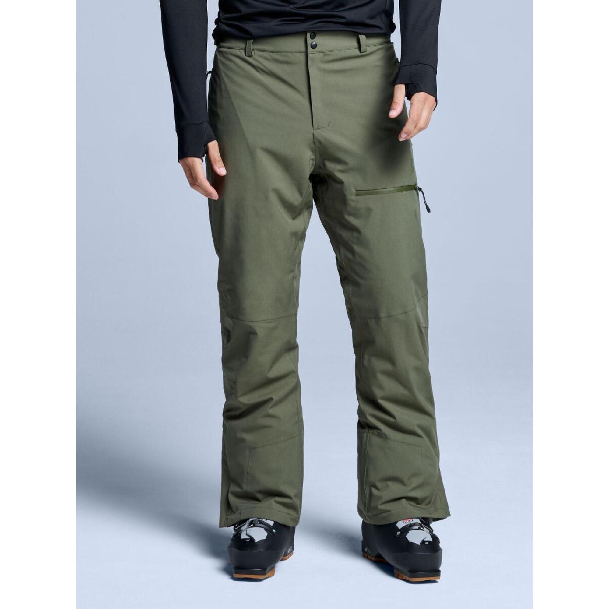 Poederbaas - Pantalon De Ski - Homme - Arctic - Isolant 2l - Vert Olive - Pantalon De Ski - Vert - Decathlon