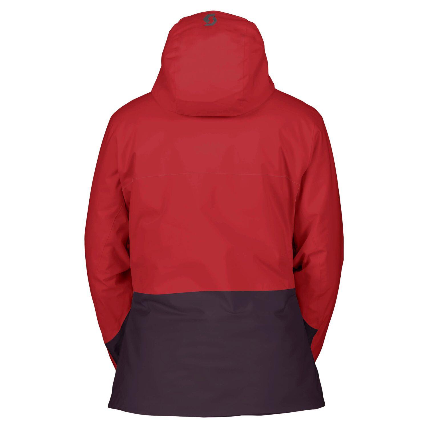 Chaqueta de esquí mujer DRYO 10 Scott rojo 2/3