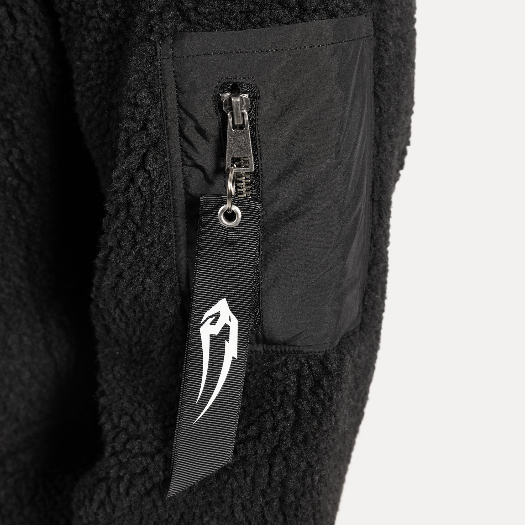 Herren Teddy Jacke Ferell Schwarz 5/5