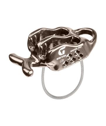 Assureur Grivel Master Pro alu léger ventilé Ø7,3–11 mm guide/rappel