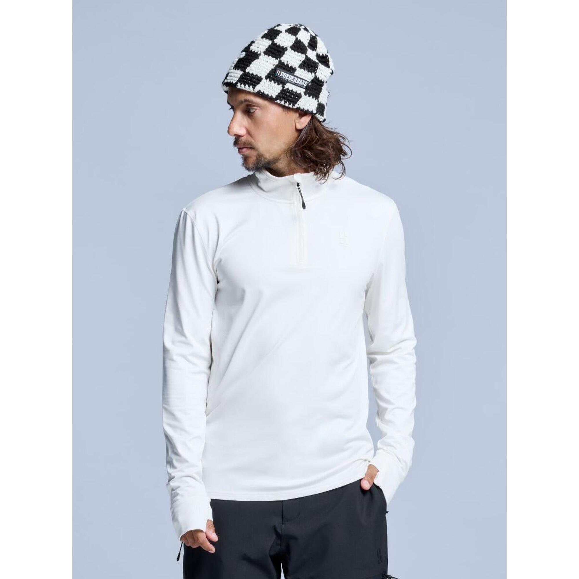 Poederbaas - Pull De Ski - Homme - Arctic 2.0 - Blanc Cassé - Sous Veste - Blanc - Decathlon