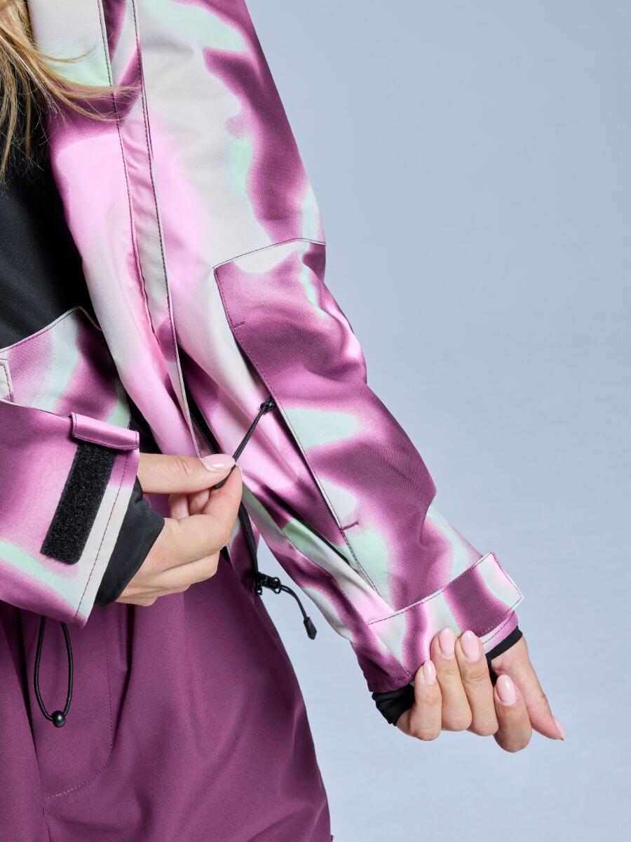 Chaqueta de esquí - Mujer - Arty - Aislante 2L - Tie Dye Rosa Multi 4/7