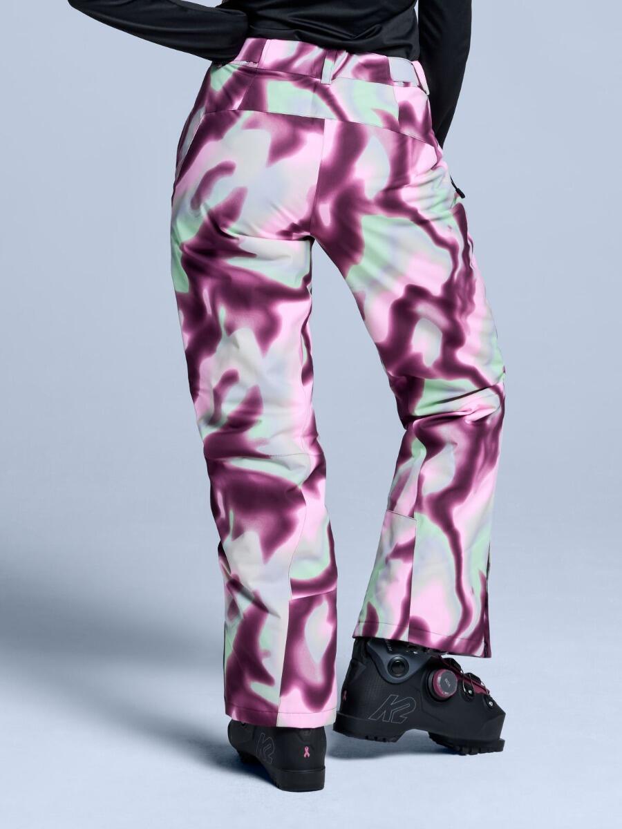 Pantalon de ski - Femme - Arty - Isolant 2L - Tie Die Pink Multi 2/7