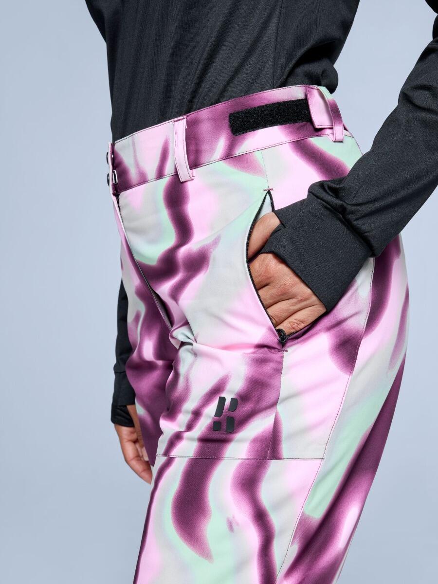 Pantalon de ski - Femme - Arty - Isolant 2L - Tie Die Pink Multi 4/7