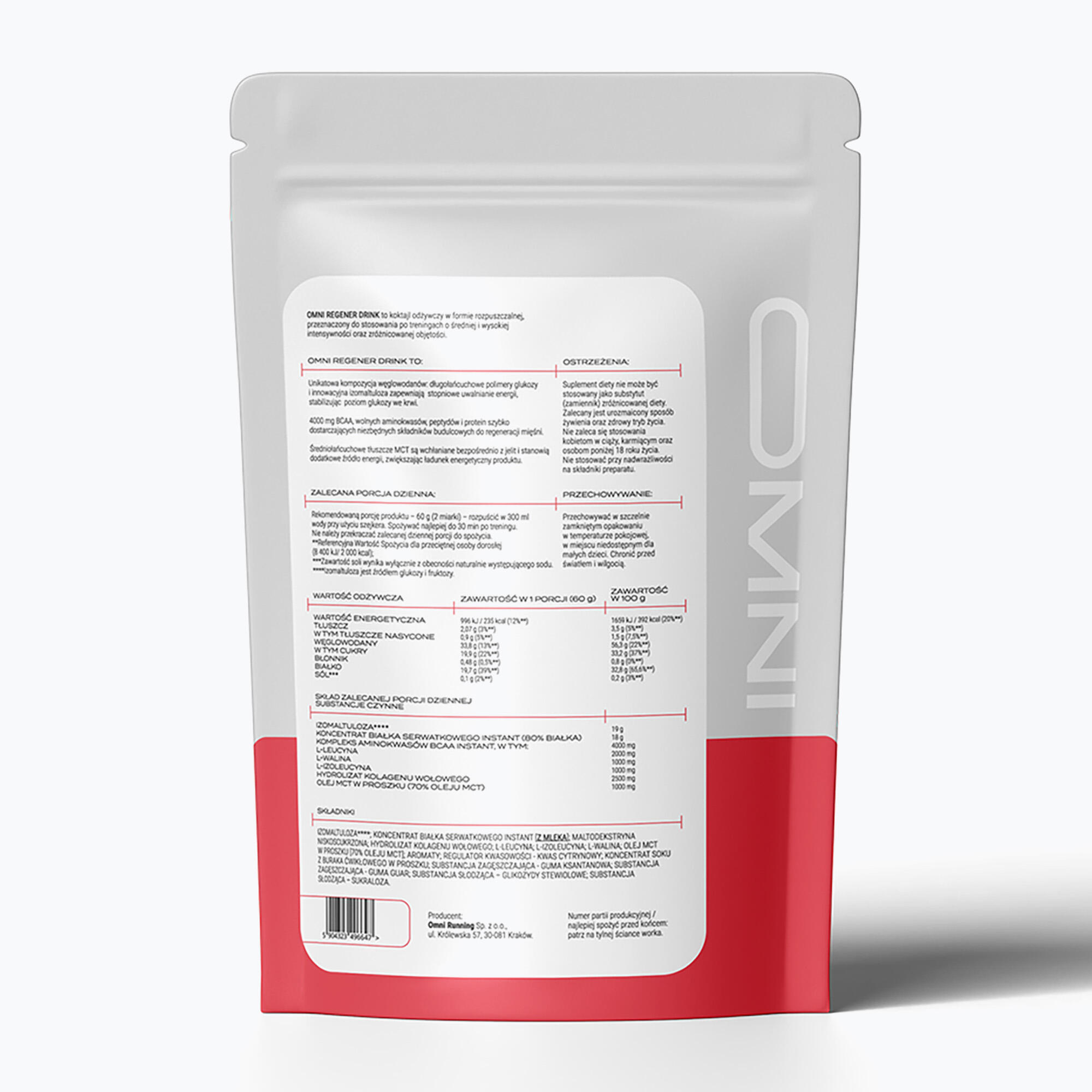 Napój regeneracyjny OMNI RUNNING Regener Drink 2/4
