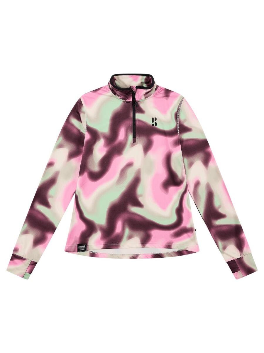 Skipully - Dames - Cabin Life - Roze / Groen 7/7