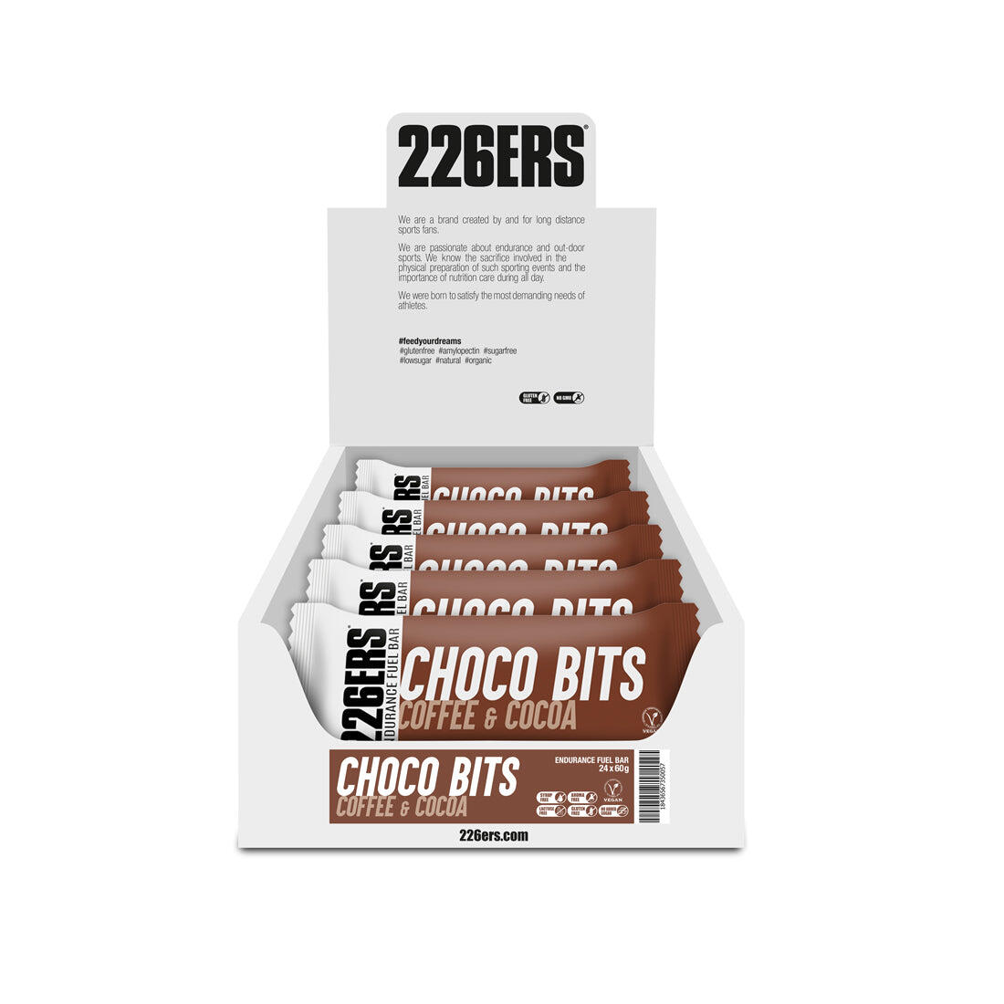 226ERS BOX – 24 ENDURANCE FUEL BAR CHOCO BITS