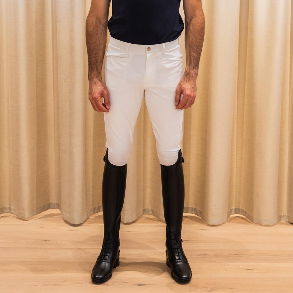 Mexico man breeches knee grip white size 56 - maat 5/5