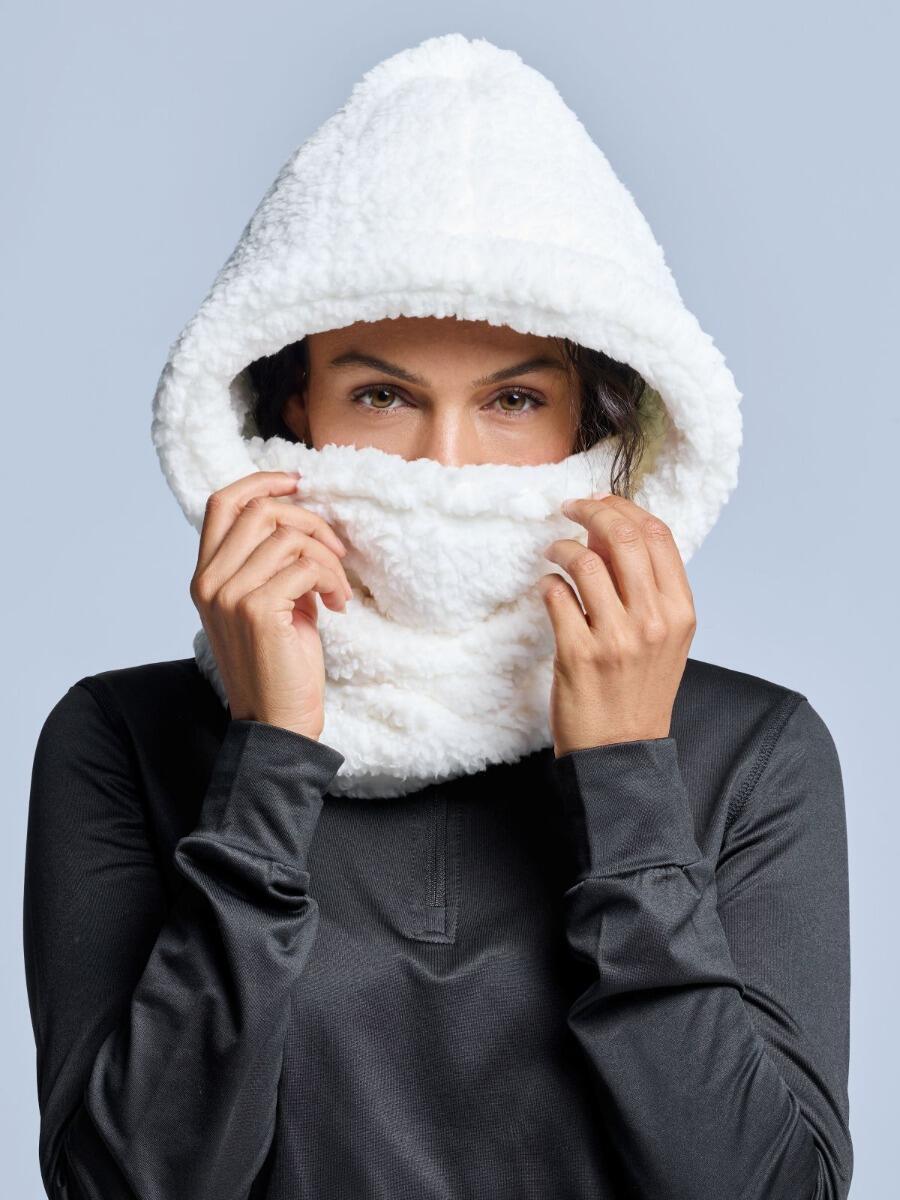Balaclava - Fluffy - Off White | Decathlon