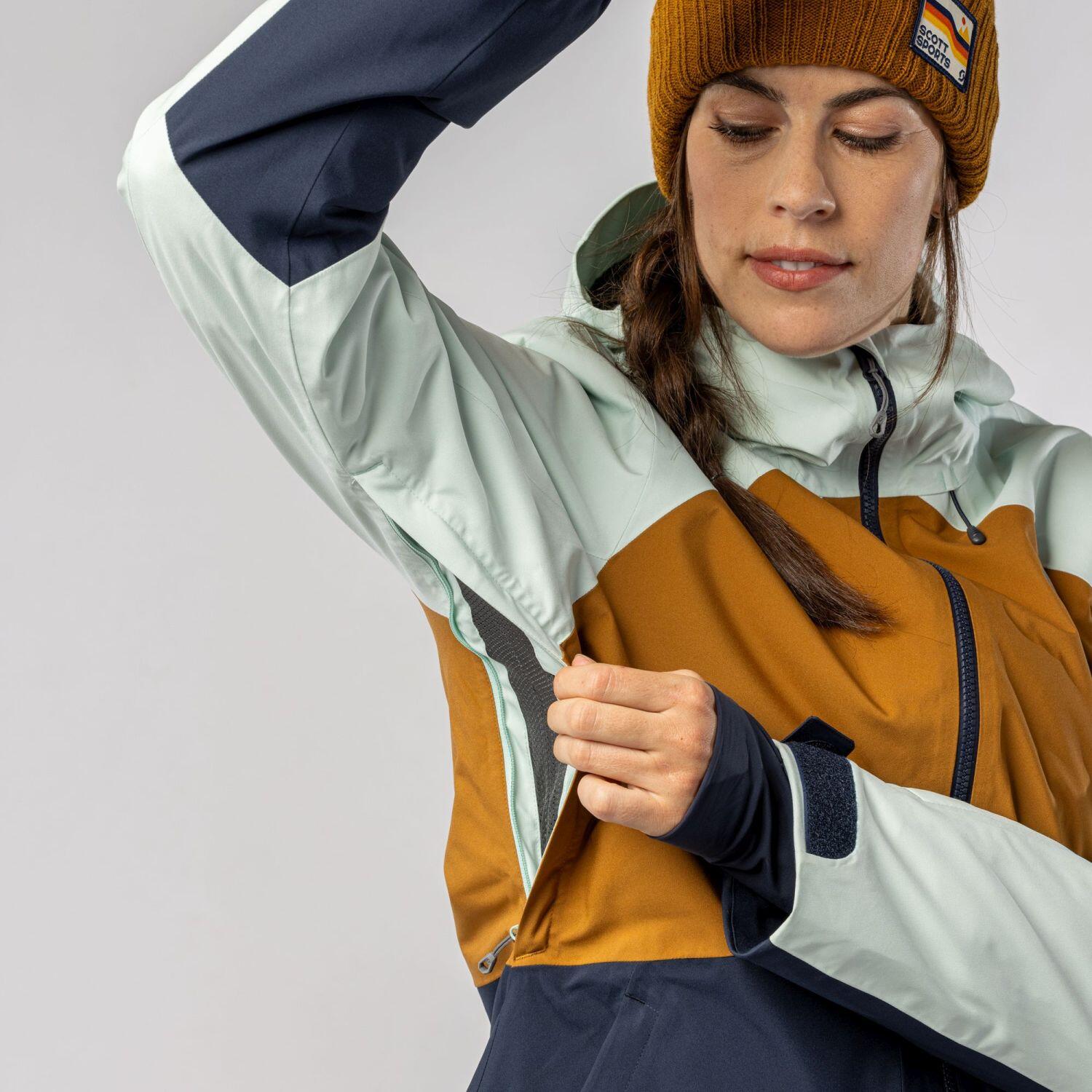 Chaqueta de esquí mujer DRYO 10 Scott marrón 6/7