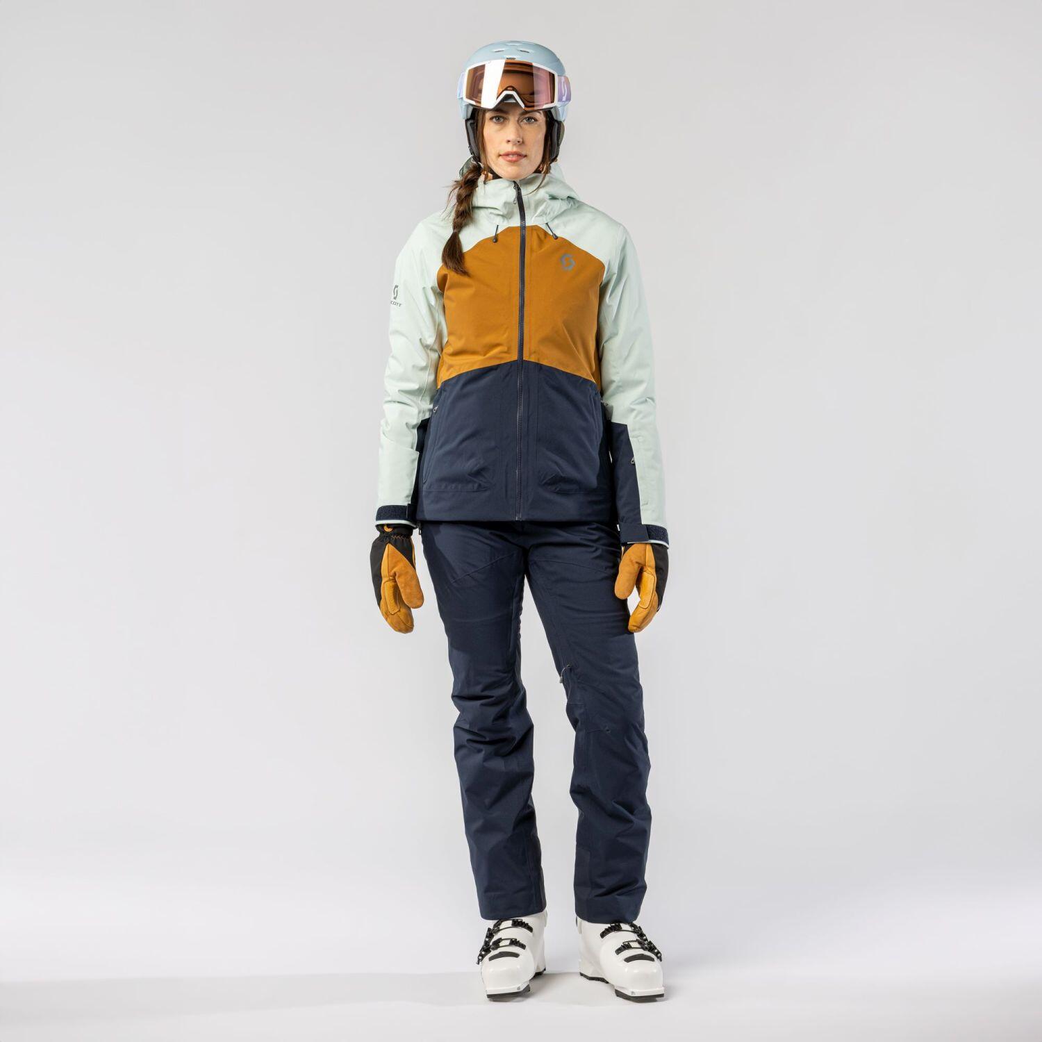 Chaqueta de esquí mujer DRYO 10 Scott marrón 3/7