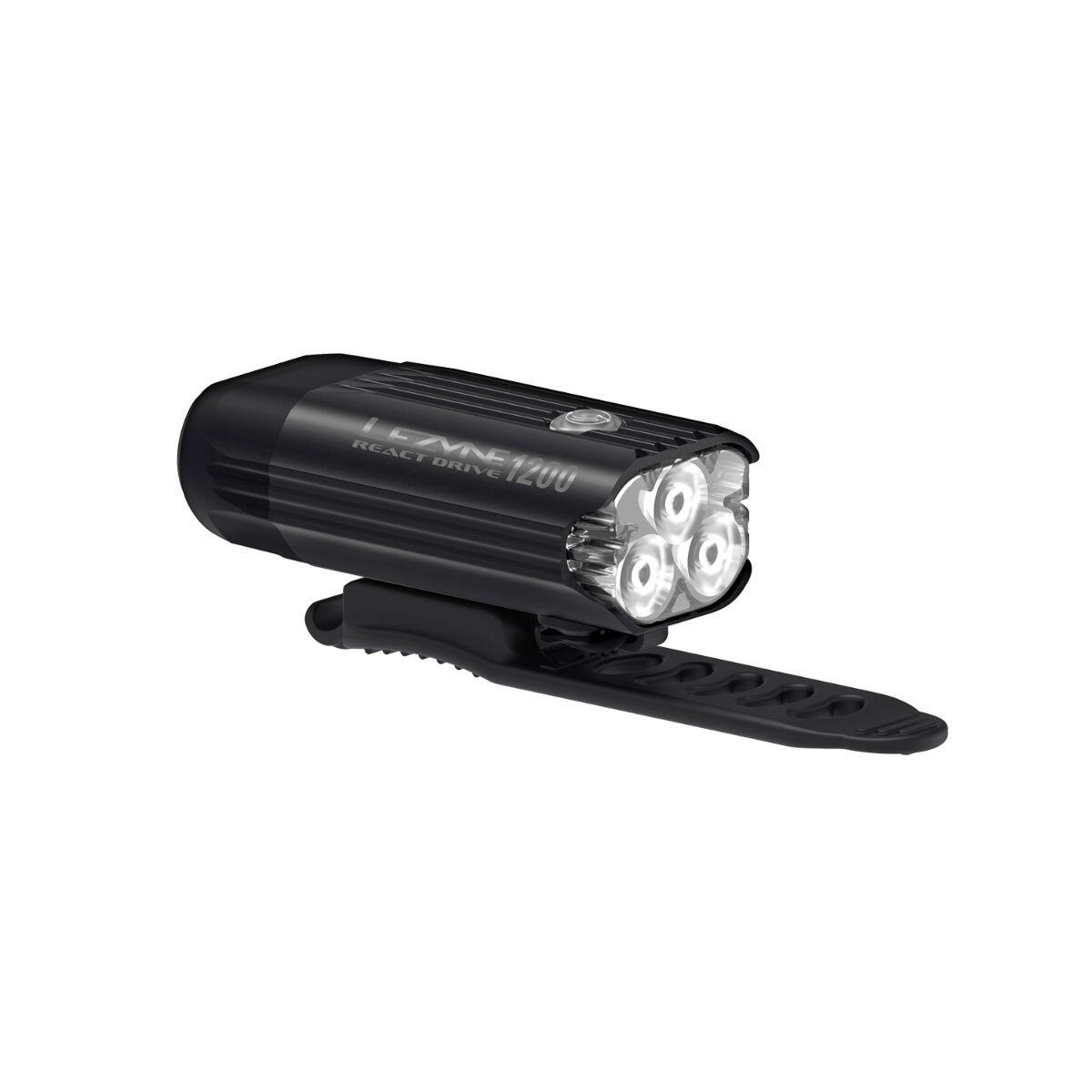 Lezyne React Drive Front-koplamp zwart 2/5