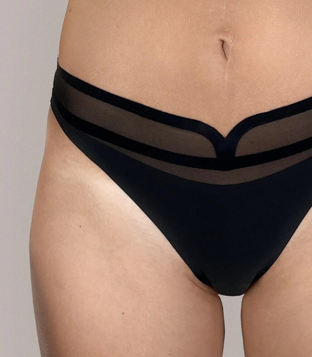 String de Sport Femme Hastko "N°19" Noir Taille 2 (38/40/42) 3/5