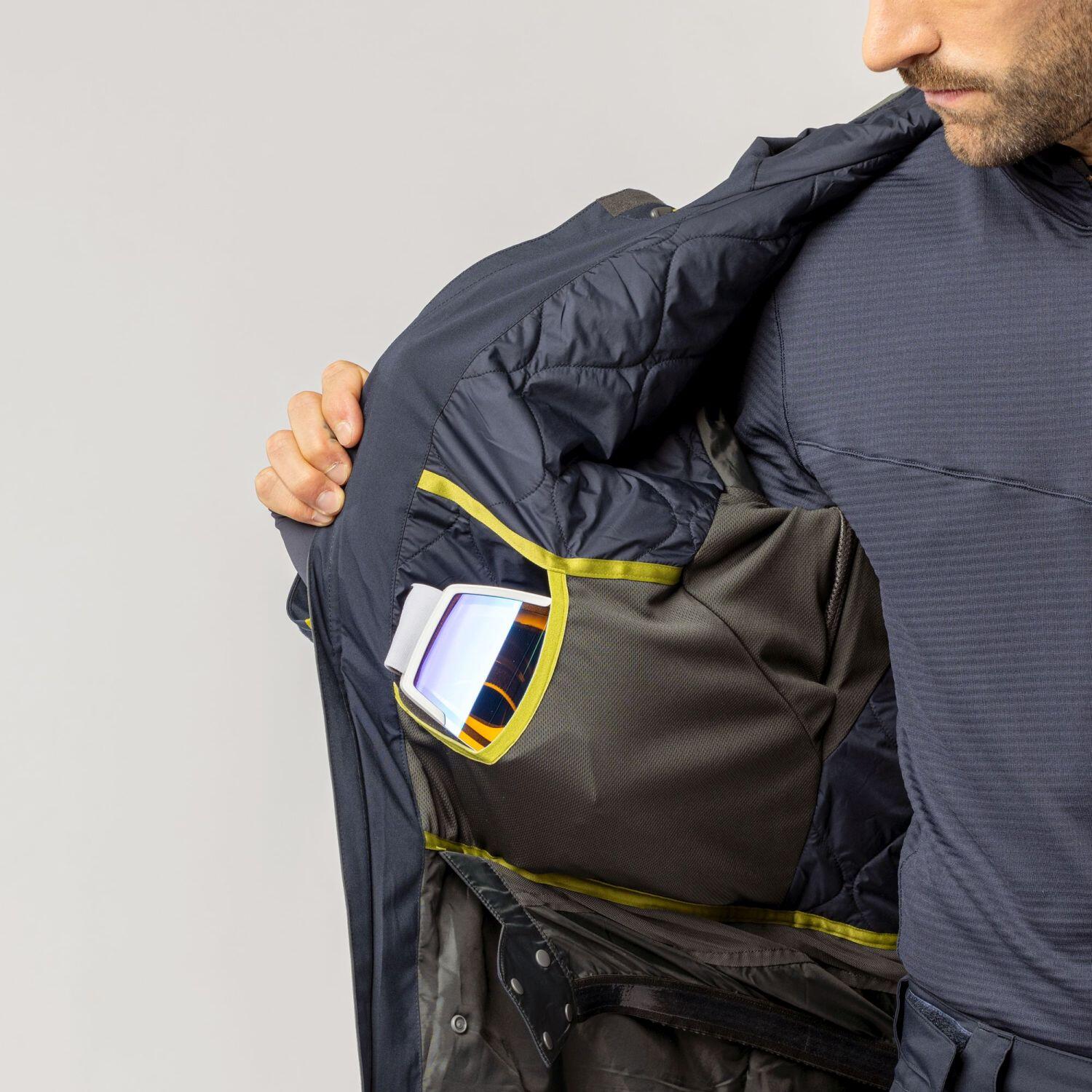 Chaqueta de esquí hombre ULTIMATE DRYO RIPSTOP Scott gris 6/7
