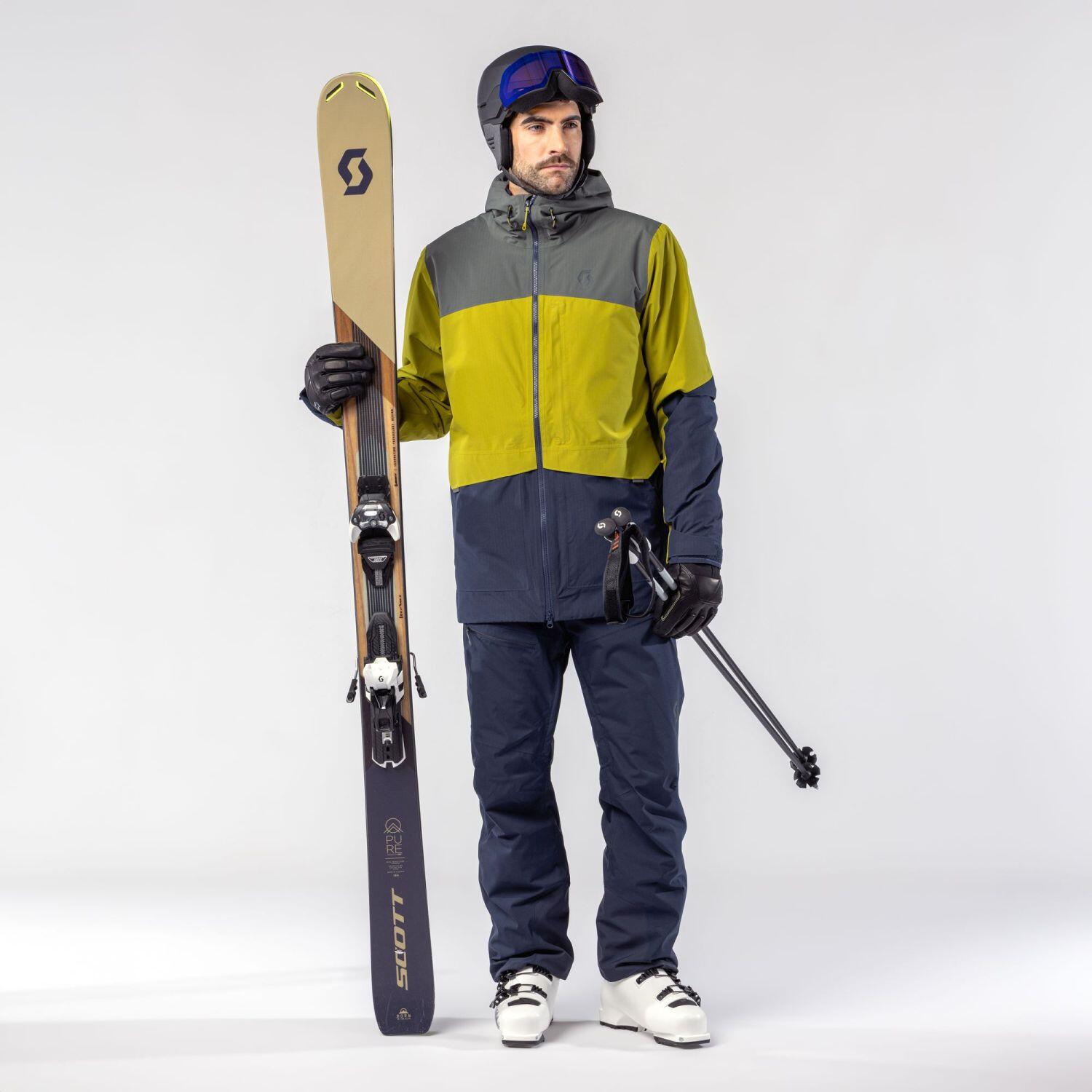 Chaqueta de esquí hombre ULTIMATE DRYO RIPSTOP Scott gris 3/7