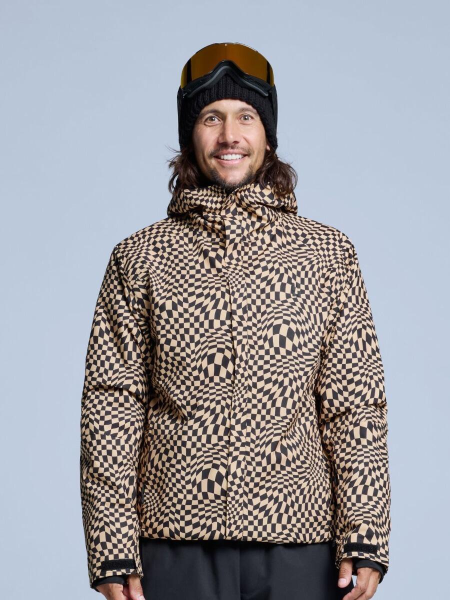 Adhdyuud Mannen Warm Skipak Fleece Wandelen Jas Broek