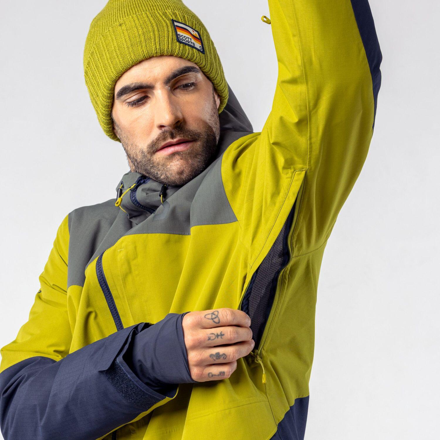Chaqueta de esquí hombre ULTIMATE DRYO RIPSTOP Scott gris 5/7