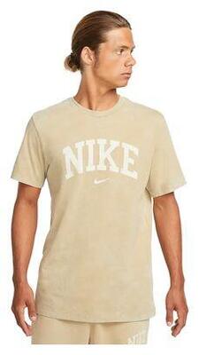 Nike sportswear retro t-shirt beige korte mouw l