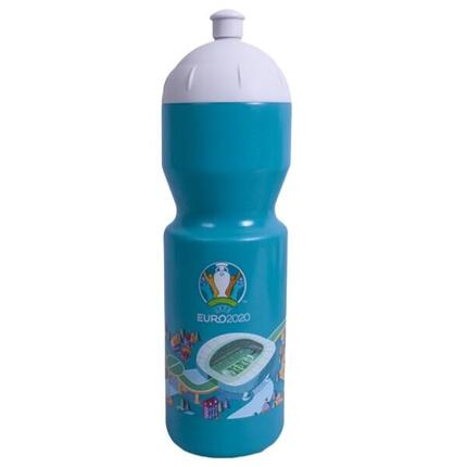 Wasserflasche "Euro 2020" Damen und Herren Türkis/Weiß